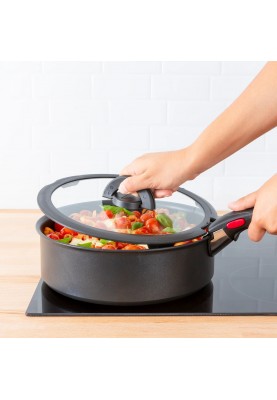 Tefal Кришка скляна Ingenio 18 см , скло, силікон