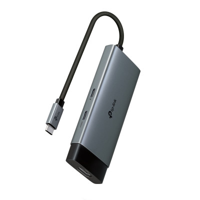 TP-Link Хаб USB TP-LINK UH5020C USB-C > 2xUSB3.0/1xUSB-C/1xHDMI/1xPD 100Wh