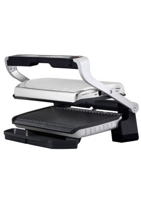 Tefal Гриль прижимний OptiGrill+ XL 2000Вт, темп. режимів-4, з`ємні пластини, метал