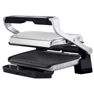 Tefal Гриль прижимний OptiGrill+ XL 2000Вт, темп. режимів-4, з`ємні пластини, метал