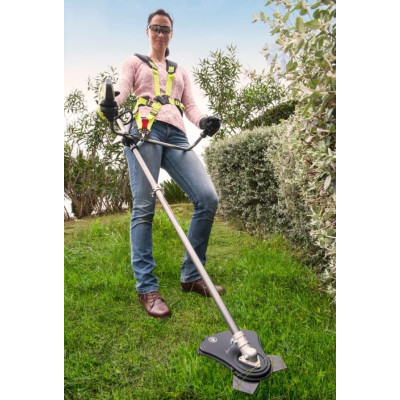 Ryobi Тример садовий акумуляторний RBC18X20B4F ONE+ 18В акб 1х4А·год 20см ніж/ліска 30см велосипедна рукоять ремені Vertebrae 4.7кг Ryobi Тример садовий акумуляторний RBC18X20B4F ONE+ 18В акб 1х4А·год 20см ніж/ліска 30см велосипедна рукоять ремені Vertebrae 4.7кг