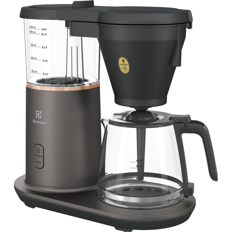 Electrolux Кавоварка крапельна, 1,25л, мелена, чорний