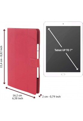 Tucano Чохол Facile Plus Universal для планшетів 7-8", червоний