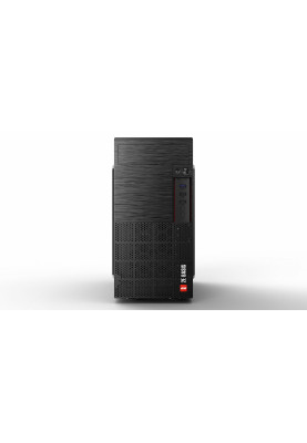 2E Корпус Basis RD860-3U без БП, 1xUSB3.0, 2xUSB2.0, VGA 320мм, mATX, чорний