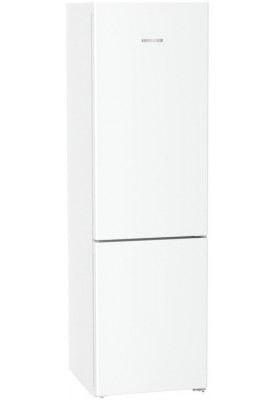 Liebherr Холодильник з нижн. мороз., 201.5x59.7х67.5, холод.відд.-266л, мороз.відд.-94л, 2дв., А, NF, диспл внутр., білий