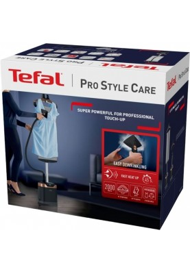 Tefal Відпарювач вертикальний Pro Style Care, 2000Вт, 1300мл, постійна пара - 42гр, чорно-золотий