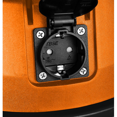 Neo Tools Пилосос професійний, 1400Вт, 18 кПа, контейнер 30л, HEPA, колеса, 5.92кг