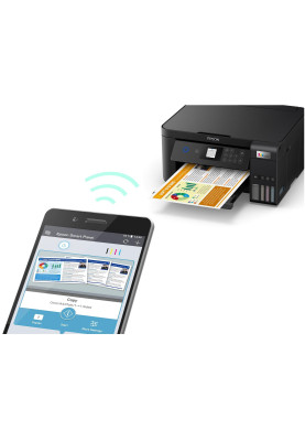 Epson БФП ink color A4 EcoTank L4260 33_15 ppm Duplex USB Wi-Fi 4 inks Black Pigment