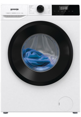 Gorenje Пральна машина Gorenje W1NHPI60SCS/P фронтальна, 6кг, 1000, A+++, 43.5см, дисплей, пара, інвертор, білий