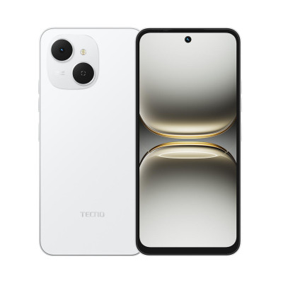 TECNO Смартфон Spark 40C (KM4k) 6.67" 4/128ГБ, 2SIM, 6000мА рік, Veil White