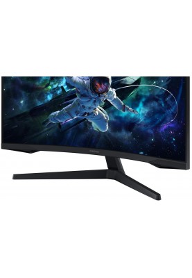 Samsung Монітор 31.5" Odyssey G55C 2xHDMI, DP, VA, 2560x1440, 165Hz, 1ms