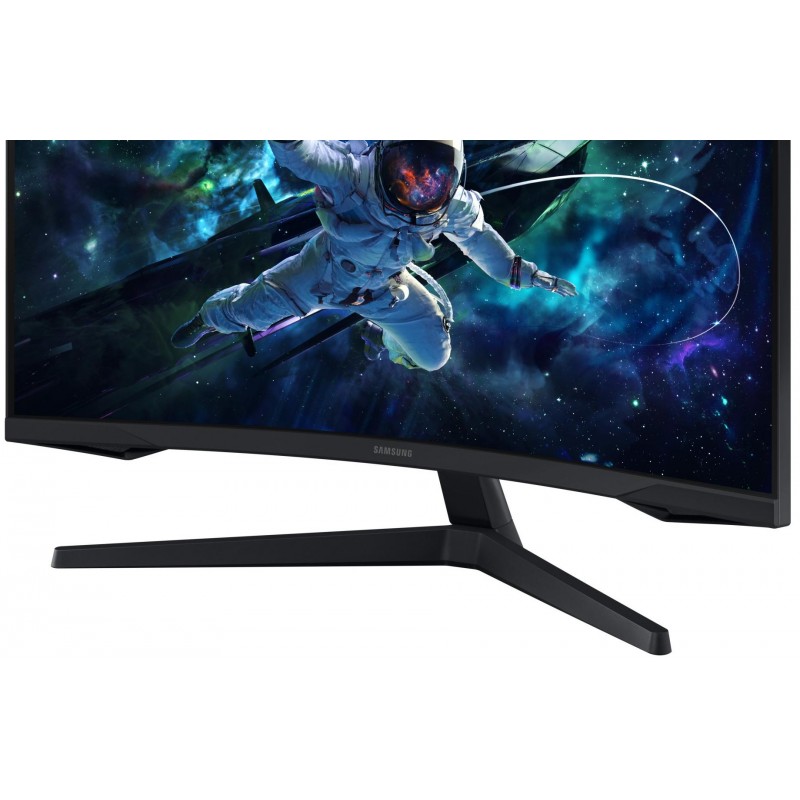 Samsung Монітор 31.5" Odyssey G55C 2xHDMI, DP, VA, 2560x1440, 165Hz, 1ms