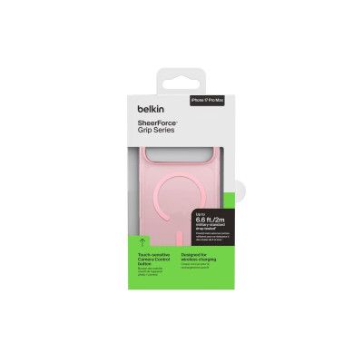 Belkin Чохол Belkin для iPhone 17 Pro Max, Magnetic Protective Grip, Pink