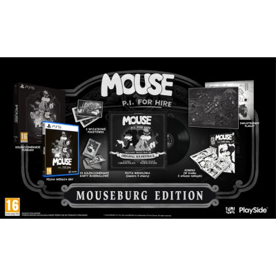 Games Software Гра консольна PS5 Mouse P.I. for Hire - Mouseburg Edition, BD диск Games Software Гра консольна PS5 Mouse P.I. for Hire - Mouseburg Edition, BD диск