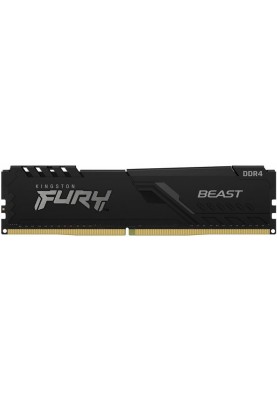 Kingston Пам'ять до ПК DDR4 2666 32GB FURY Beast Black