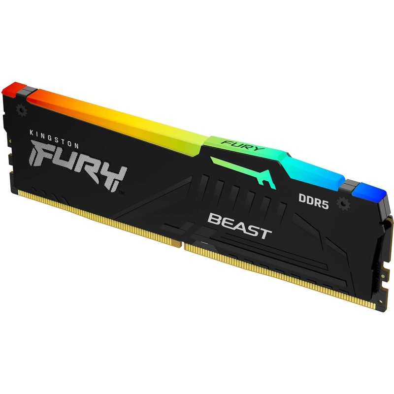 Kingston Пам'ять до ПК DDR5 5600 8GB FURY Beast Black