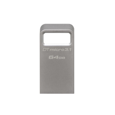 Kingston Накопичувач 64GB USB 3.2 Gen1 DT Micro R200MB/s