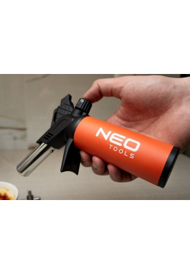 Neo Tools Паяльник газовий, п’єзозапалювання, 1200°C, об’єм 12.6г, 0.286кг