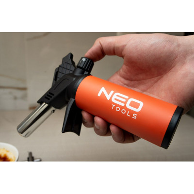 Neo Tools Паяльник газовий, п’єзозапалювання, 1200°C, об’єм 12.6г, 0.286кг