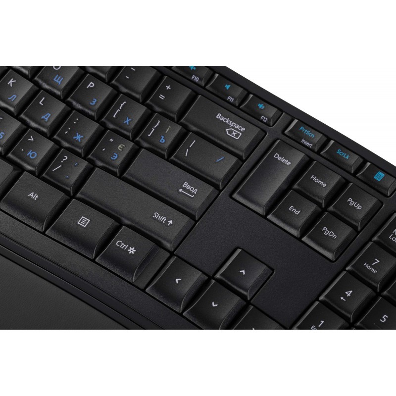 Microsoft Комплект Comfort Desktop Sculp 104key, WL, EN/UKR/RU, Чорний