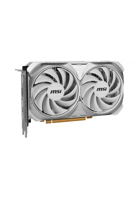 MSI Відеокарта GeForce RTX 4060 8GB GDDR6 VENTUS 2X WHITE OC білий