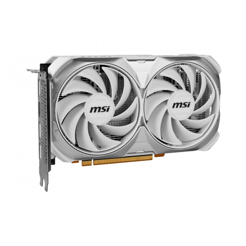 MSI Відеокарта GeForce RTX 4060 8GB GDDR6 VENTUS 2X WHITE OC білий