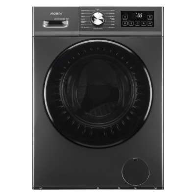ARDESTO Пральна машина фронтальна, 6кг, 1200, А++, 45см, дисплей, пара, сірий