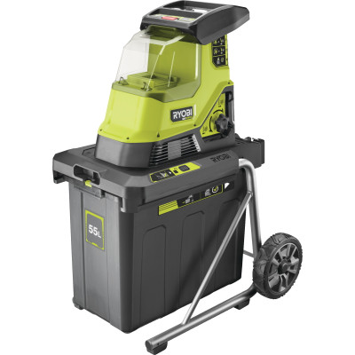 Ryobi Подрібнювач садовий акумуляторний RY36SHX40-0 36В MAX POWER 40мм контейнер 55л фреза 23кг