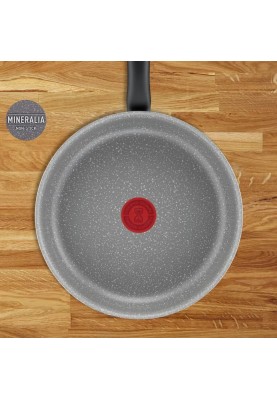 Tefal Сковорода Cook Natural, 28см, алюміній, бакеліт, сірий