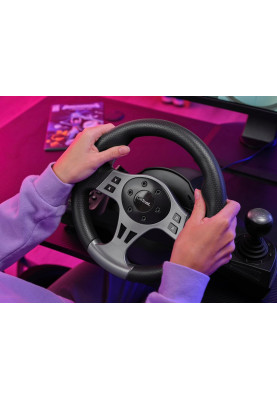 Trust Кермо і педалі GXT 289 Movi, PC/PS4/PS3/Xbox/Nintendo Switch