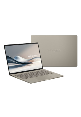 ASUS Ноутбук Zenbook 14 UX3407RA-QD906W 14" WUXGA OLED, Snapdragon X Elite X1E 78 100, 32GB, F1TB, UMA, Win11, Бежевий