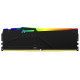 Kingston Пам'ять ПК DDR5 64GB KIT (32GBx2) 5200 FURY Beast RGB