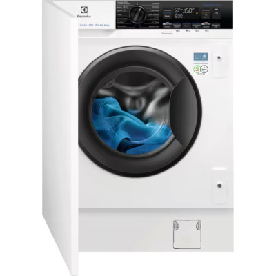 Electrolux Прально-сушильна машина Electrolux вбудована фронтальна, 8(4)кг, 1600, D, 54см, дисплей, пара, інвертор, білий