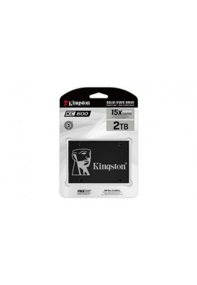 Kingston Накопичувач SSD 2.5" 2TB SATA KC600