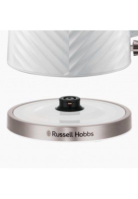 Russell Hobbs Електрочайник 26381-70 Groove, білий