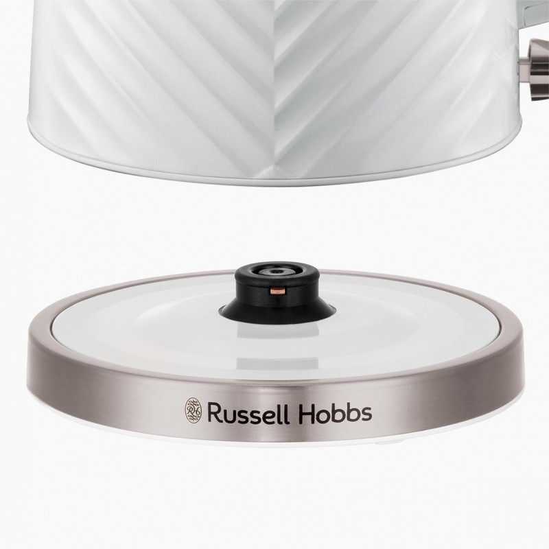 Russell Hobbs Електрочайник 26381-70 Groove, білий