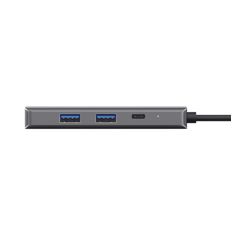 Trust USB-хаб Dalyx 6-in-1 USB-C Multi-port Dock Aluminium