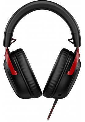 HyperX Гарнiтура Cloud III 3.5mm/USB-A/USB-C Black/Red