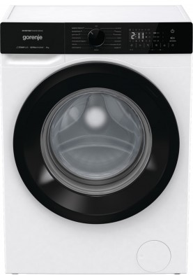 Gorenje Пральна машина фронтальна, 7кг, 1400, A+++, 47см, дисплей, пар, інвертор, білий