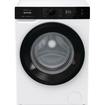 Gorenje Пральна машина фронтальна, 7кг, 1400, A+++, 47см, дисплей, пар, інвертор, білий
