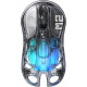 GravaStar Миша Mercury M2, BT/WL/USB-A, RGB, чорно-прозорий