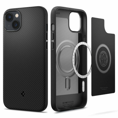 Spigen Чохол для Apple iPhone 14 Mag Armor MagFit, Matte Black