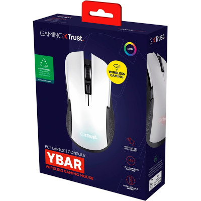 Trust Миша GXT 923 YBAR WL White