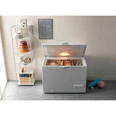 Indesit Морозильна скриня 92x140,5x70, 390л, А+, ST, білий