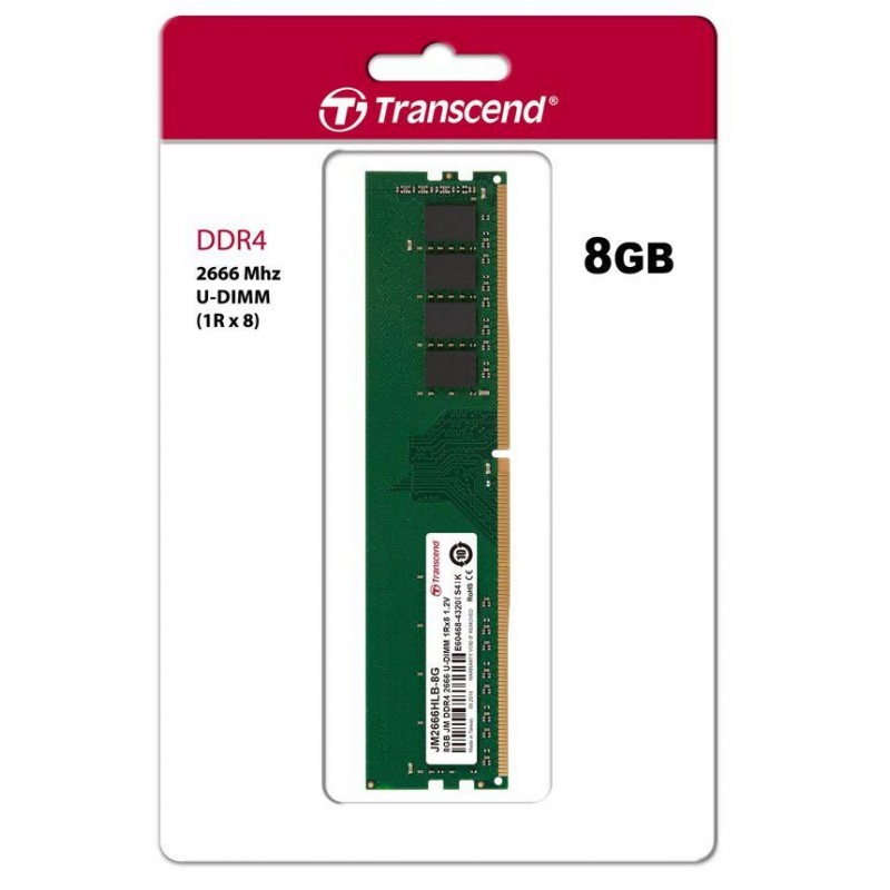 Transcend Пам'ять ПК DDR4 8GB 2666