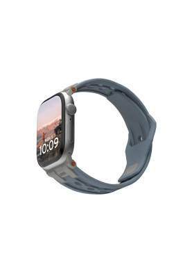 UAG Ремінець для Apple Watch Ultra 2/Ultra-49-45-44-42mm, Monarch, Cloud Blue/Titanium