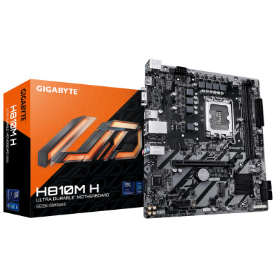 Gigabyte Материнська плата H810M K s1851 H810 2xDDR5 M.2 HDMI DP mATX