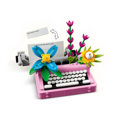 LEGO Конструктор LEGO Creator Друкарська машинка з квітами