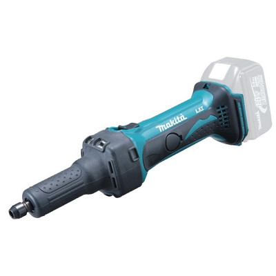 Makita Шліфмашина пряма DGD 800 Z, акум., 18В LXT, цанга 3/6/8мм, 2кг, Solo (без АКБ та ЗП)