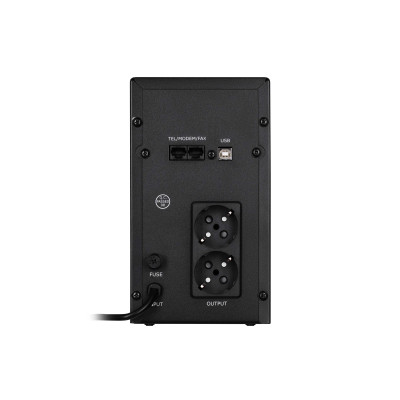 2E Джерело безперебійного живлення DD2000, 2000VA/1200W, LCD, USB, 2xSchuko